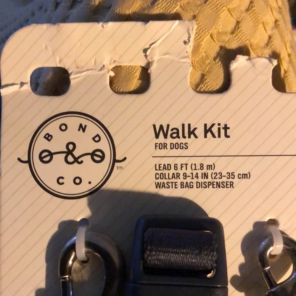NWT Bond & Co charcoal Walk Kit S
